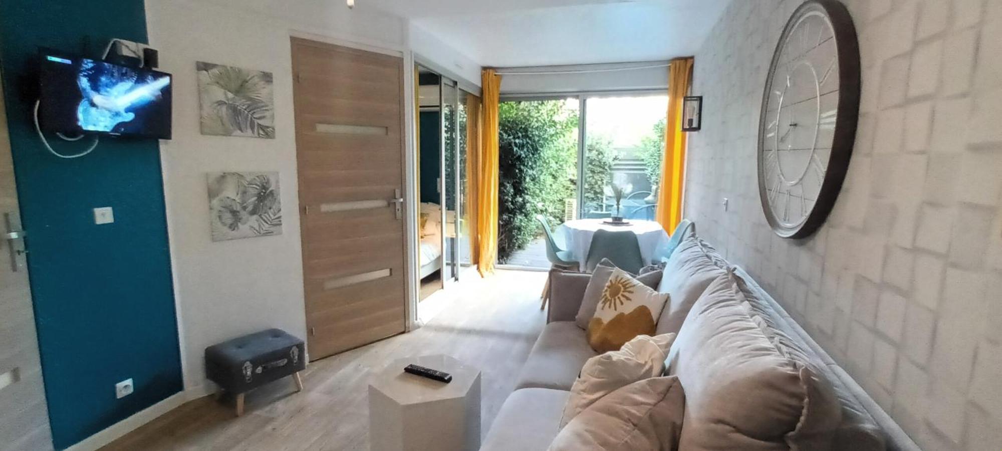 Appartement Cosy A Deux Pas Du Port Saint-Cyprien  Buitenkant foto